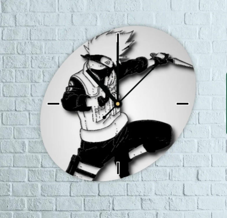Phantom Ninja Anime Wall Clock