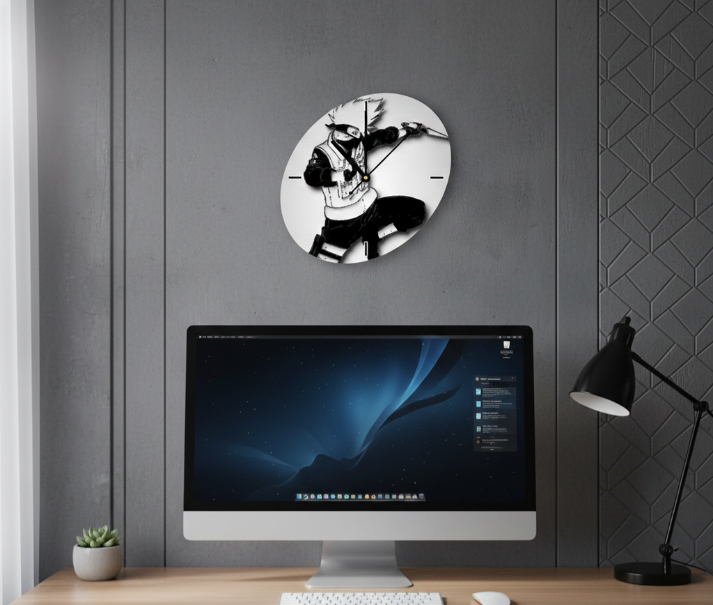 Phantom Ninja Anime Wall Clock