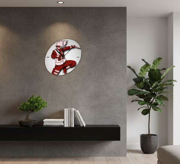 Phantom Ninja Anime Wall Clock