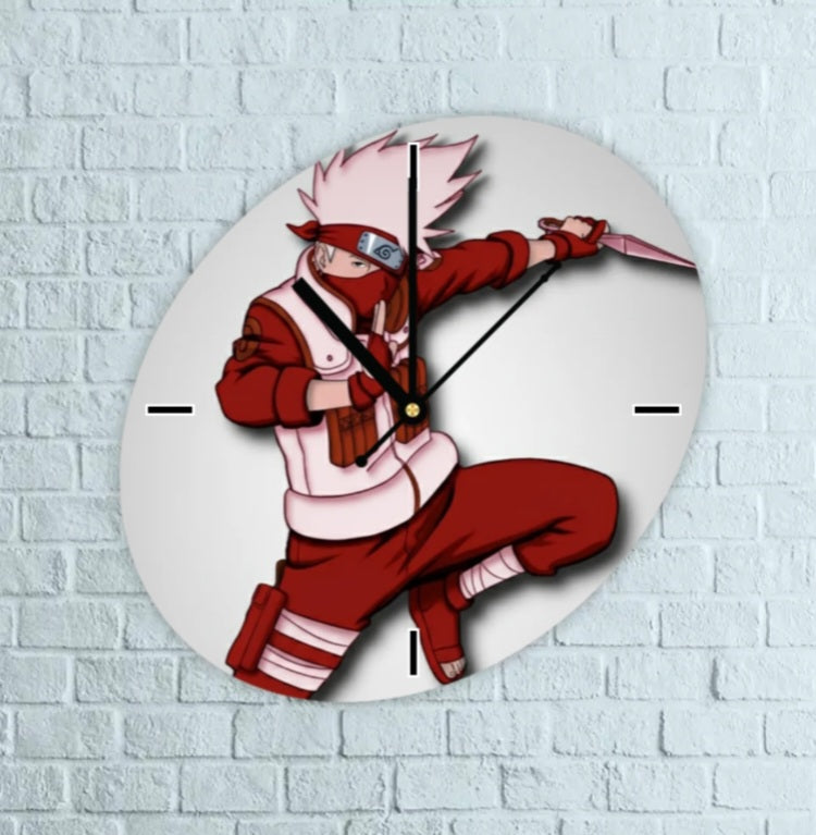 Phantom Ninja Anime Wall Clock